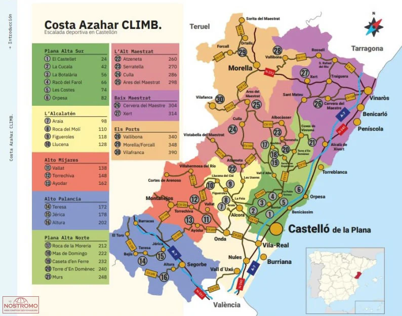 Costa Azahar Climbs Guidebook – Castellón Sport Climbing Guidebook - Image 2