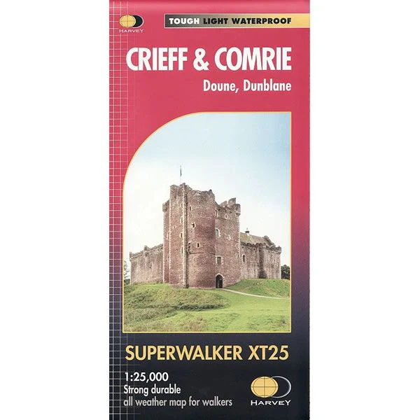 Crieff and Comrie XT25 Superwalker Map