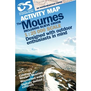 Irish Activity Map - The Mournes, including Slieve Croob