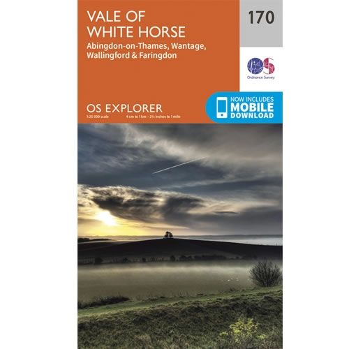 OS Explorer Map 170 - Abingdon and Wantage