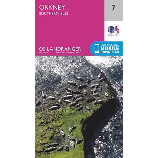 OS Landranger Map 7, Orkney β Southern Isles
