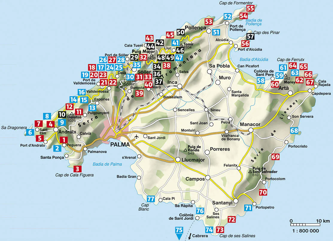 Rother Mallorca Walking Guidebook - Image 2